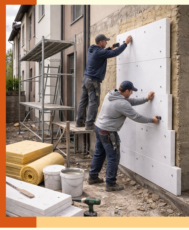 Утепление таунхауса с гарантией комфорта в Кропоткине