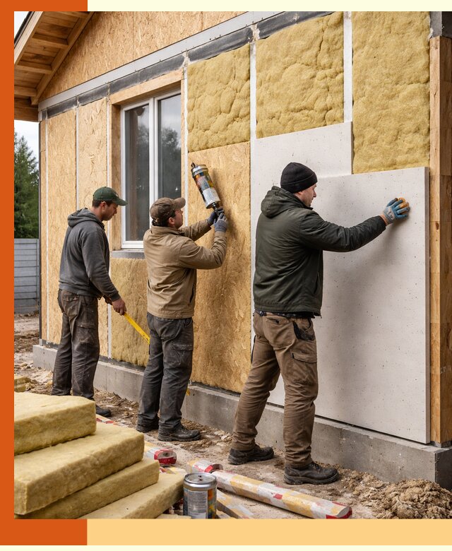 Профессиональное утепление дома из SIP-панелей в Кропоткине