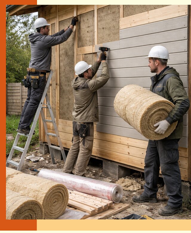 Утепление бани снаружи в Кропоткине профессионально и надежно