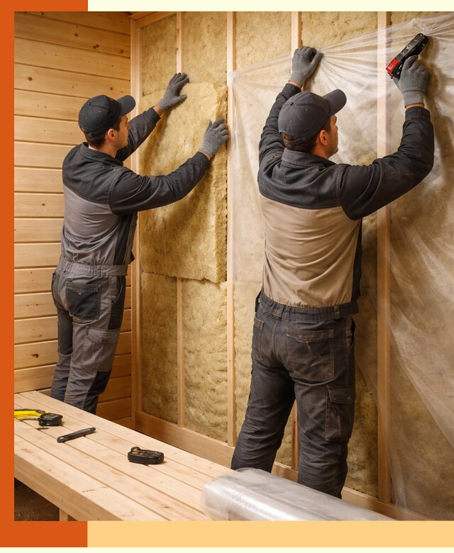 Профессиональное утепление сауны в Кропоткине с гарантиями качества