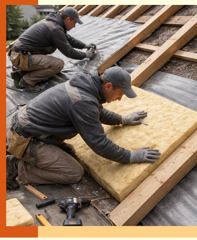 Профессиональное утепление крыши в Кропоткине качественно и надежно