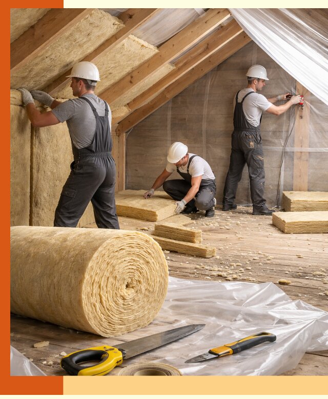 Профессиональное утепление мансарды в Кропоткине качественно и надежно