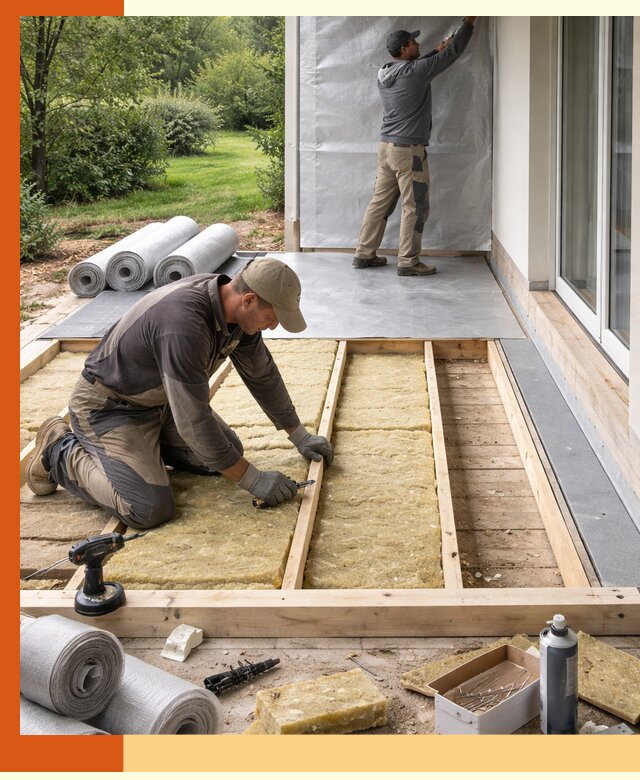 Утепление террасы в Кропоткине — тепло и защита круглогодично