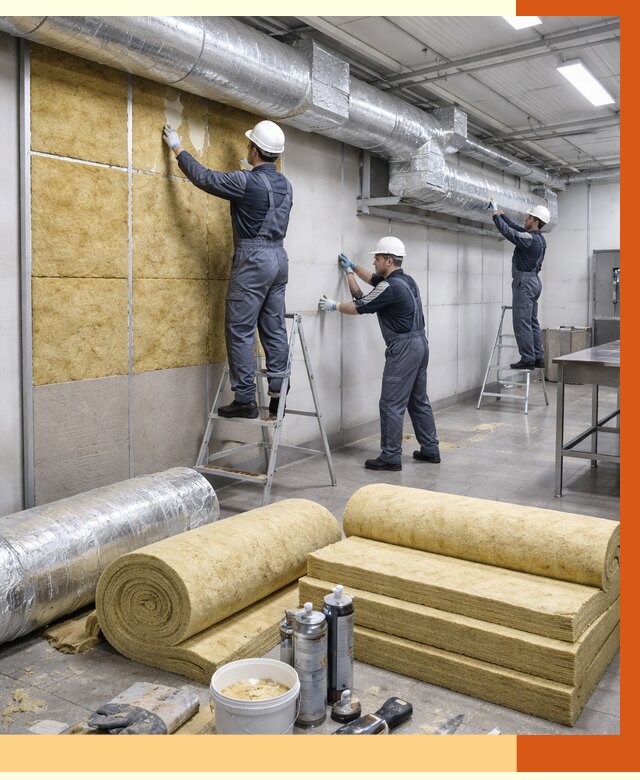 Утепление пищевого цеха в Кропоткине от 13574 руб./м² — комплексно под ключ | ТепломастерКрп