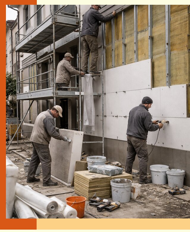 Утепление гостиницы под ключ в Кропоткине с гарантией качества