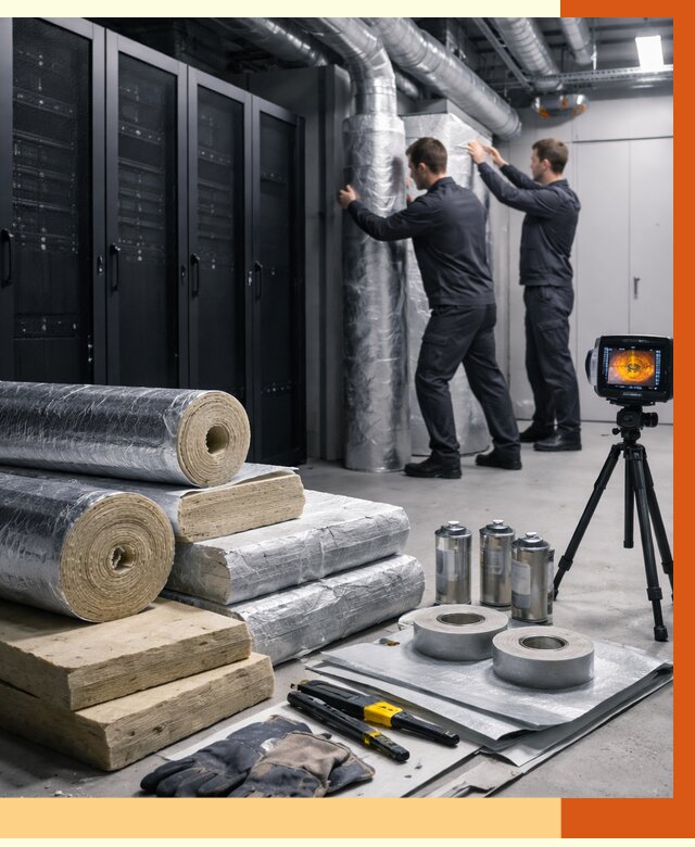 Утепление серверной в Кропоткине от 9230 руб./м² — комплексно под ключ | ТепломастерКрп