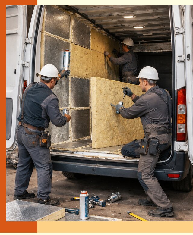 Утепление фургона-рефрижератора в Кропоткине для сохранения температуры