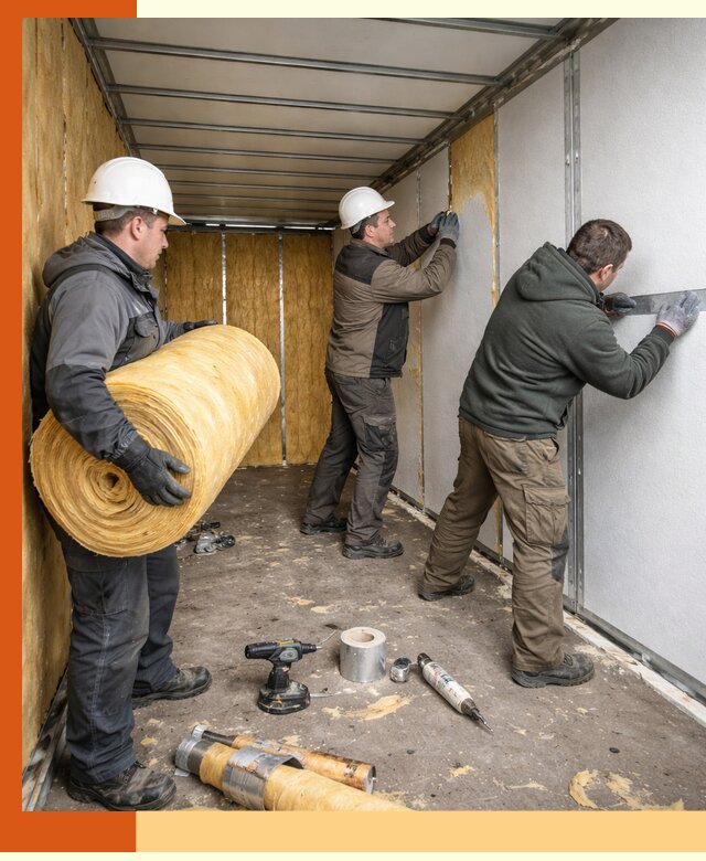 Утепление рефрижераторного контейнера в Кропоткине профессионально и надежно