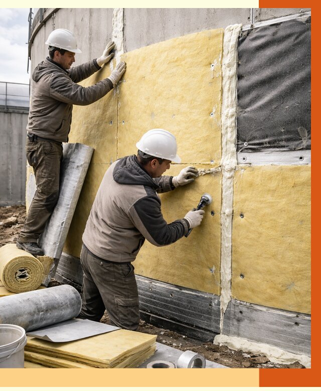 Утепление резервуара в Кропоткине от 29862 руб/м2 — монтаж ППУ и комплекс под ключ | ТепломастерКрп