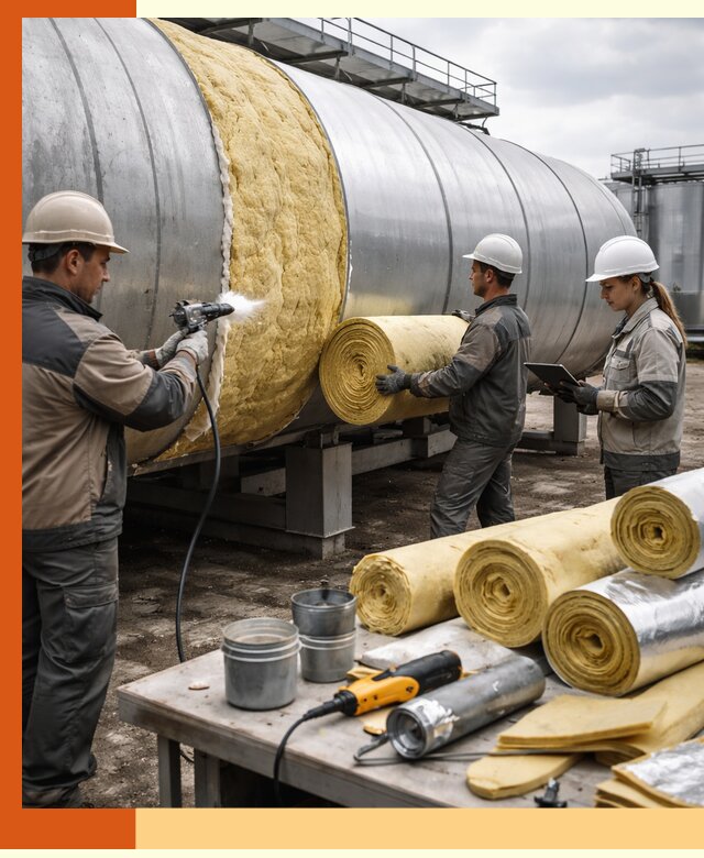 Утепление цистерны в Кропоткине — утеплители и монтаж под ключ