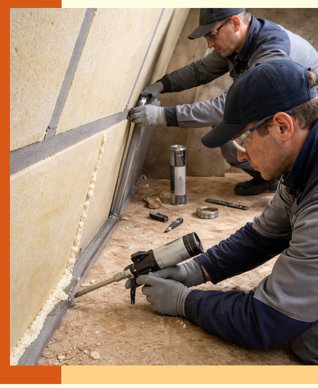 Герметизация стыков ППУ в Кропоткине — надежное уплотнение швов