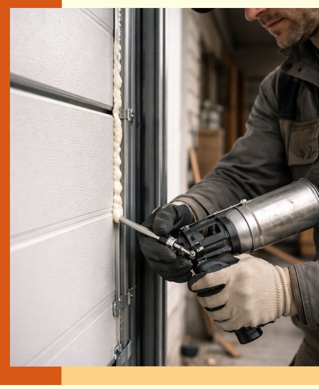 Заполнение пустот ворот в Кропоткине профессионально и герметично