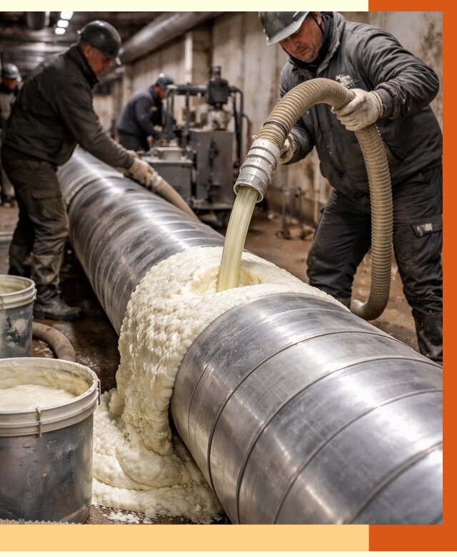 Утепление теплотрассы жидкой теплоизоляцией в Кропоткине от 4561 руб. | ТепломастерКрп