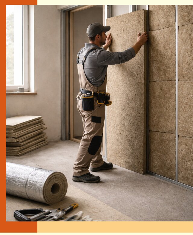 Шумоизоляция дома в Кропоткине — комплексная защита от шума