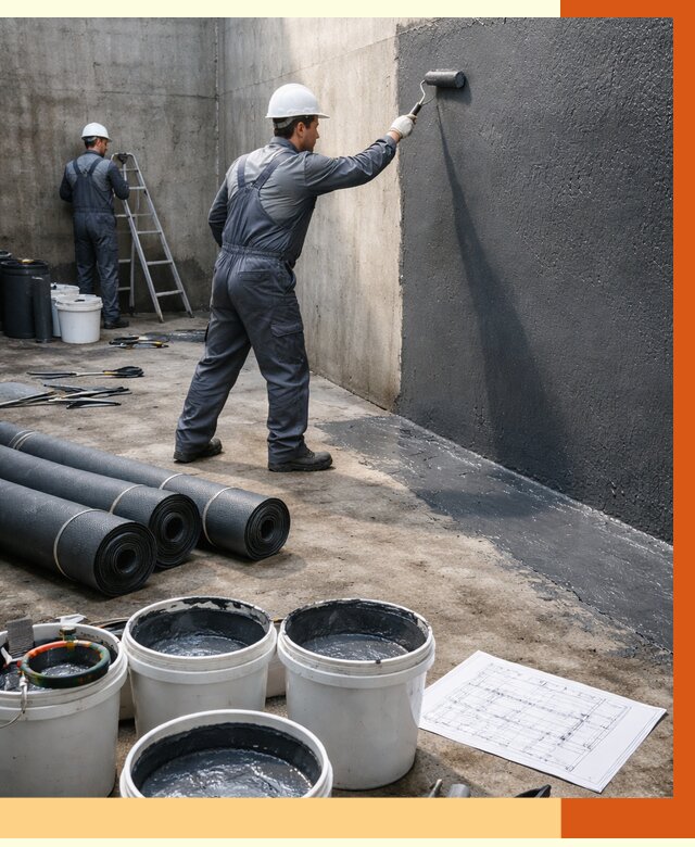 Гидроизоляция резервуара в Кропоткине от 130308 руб. под ключ | ТепломастерКрп