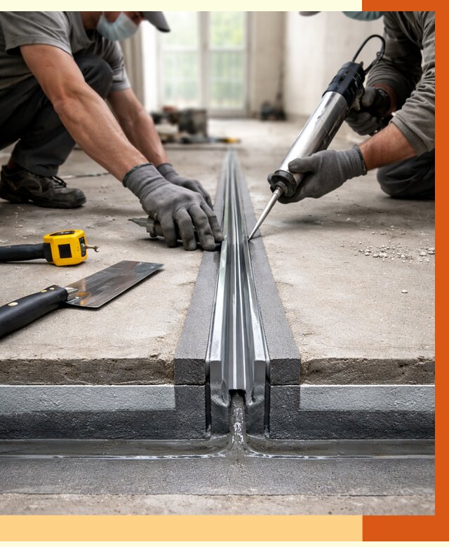 Гидроизоляция деформационного шва в Кропоткине от 8144 руб. под ключ | ТепломастерКрп