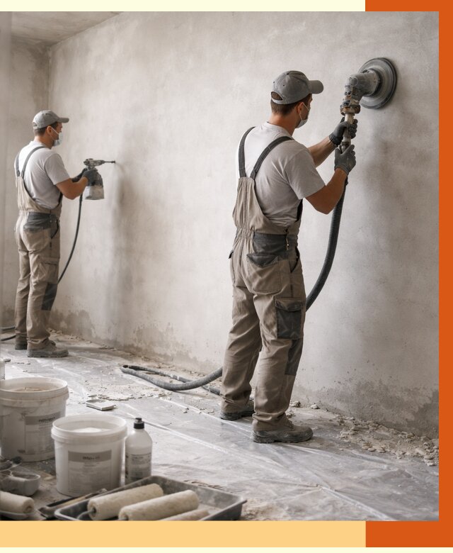 Подготовка поверхности под напыление в Кропоткине от 1303 руб. — ТепломастерКрп