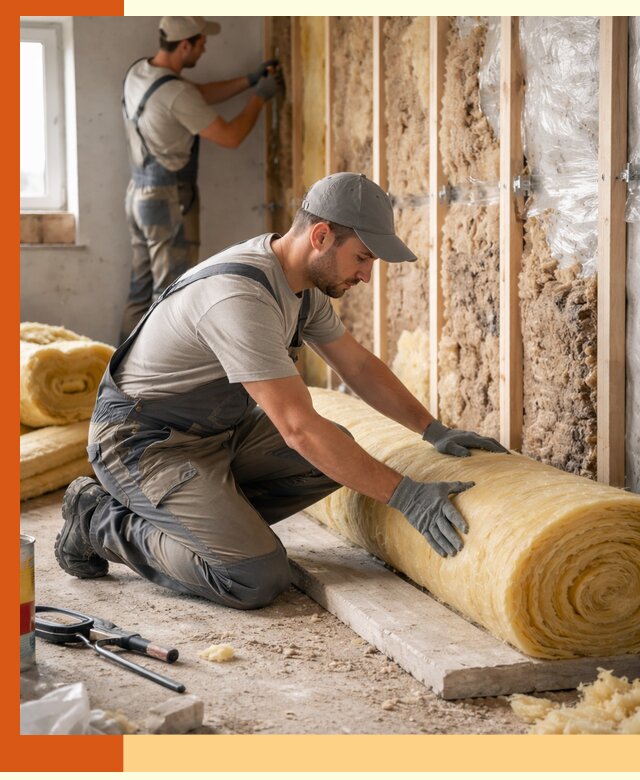 Восстановление теплоизоляции зданий и конструкций в Кропоткине