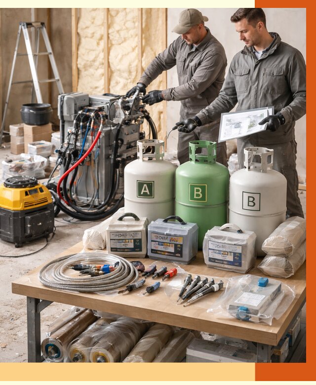 Продажа компонентов ППУ с консультацией в Кропоткине от 4561 руб. | ТепломастерКрп